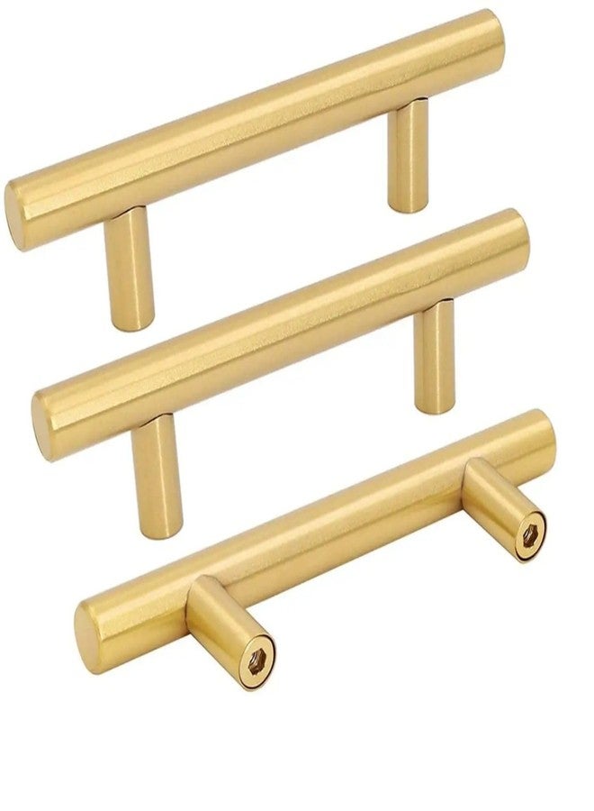 Snoogg Pair of Metal Handle Set for Resin Art Size 5 Inch Style Golden Colour for Resin Art Tray, DIY Craft and More - Image 1